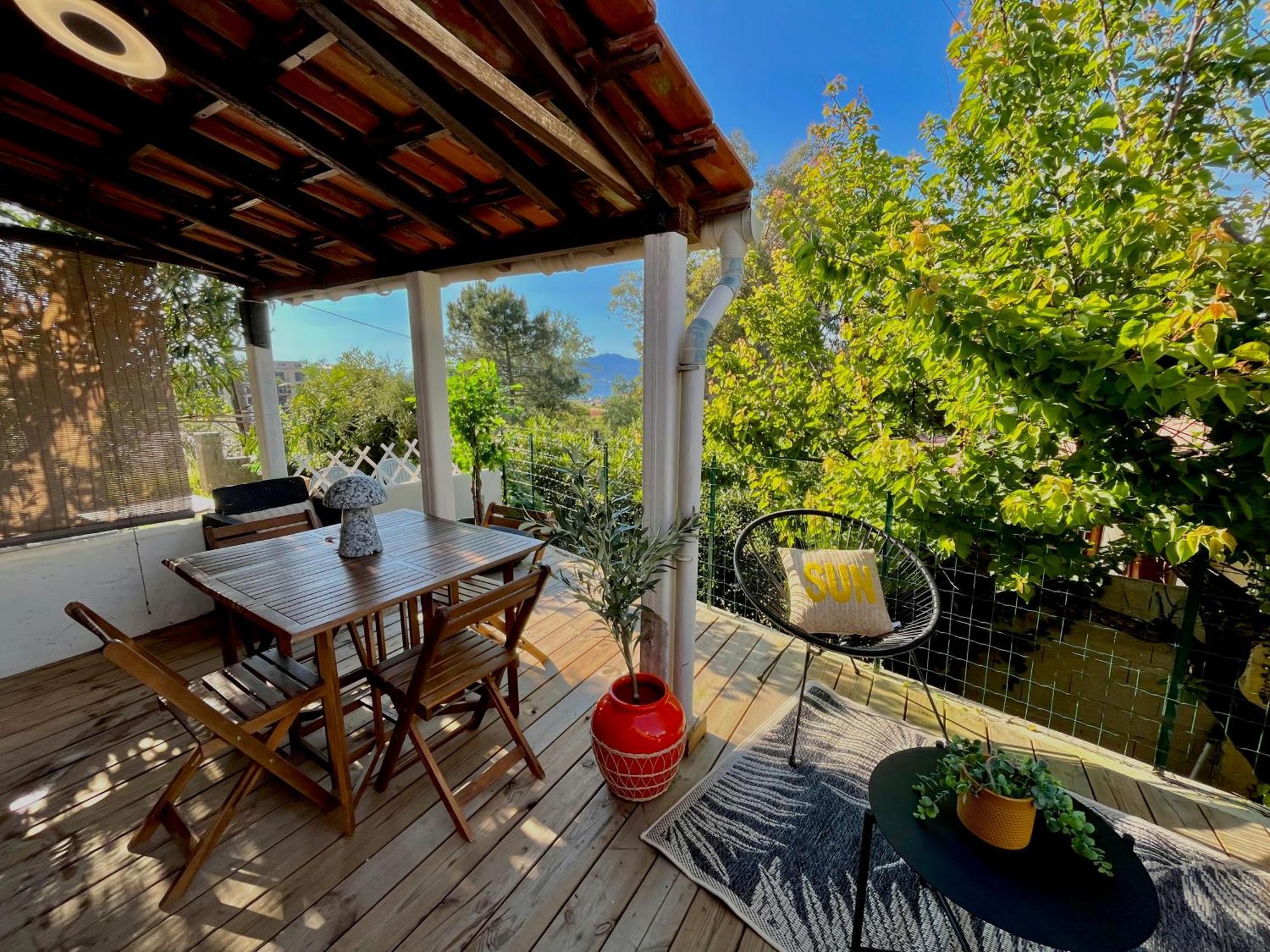 Joli Studio Maisonnette A 100M De La Plage Porticcio  Exteriör bild